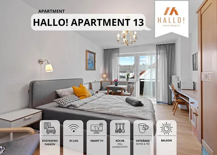 Hallo!-apartments - Ideal Fuer Geschaeftsreisende, Monteure Und Feriengaeste Apartman *