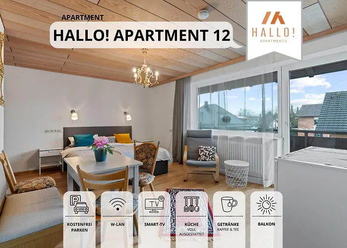 Hallo!-apartments - Ideal Fuer Geschaeftsreisende, Monteure Und Feriengaeste * Bad Wörishofen