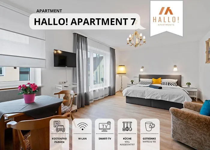 Hallo!-apartments - Ideal Fuer Geschaeftsreisende, Monteure Und Feriengaeste Apartman *