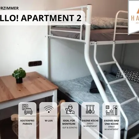Hallo!-apartments - Ideal Fuer Geschaeftsreisende, Monteure Und Feriengaeste Bad Worishofen